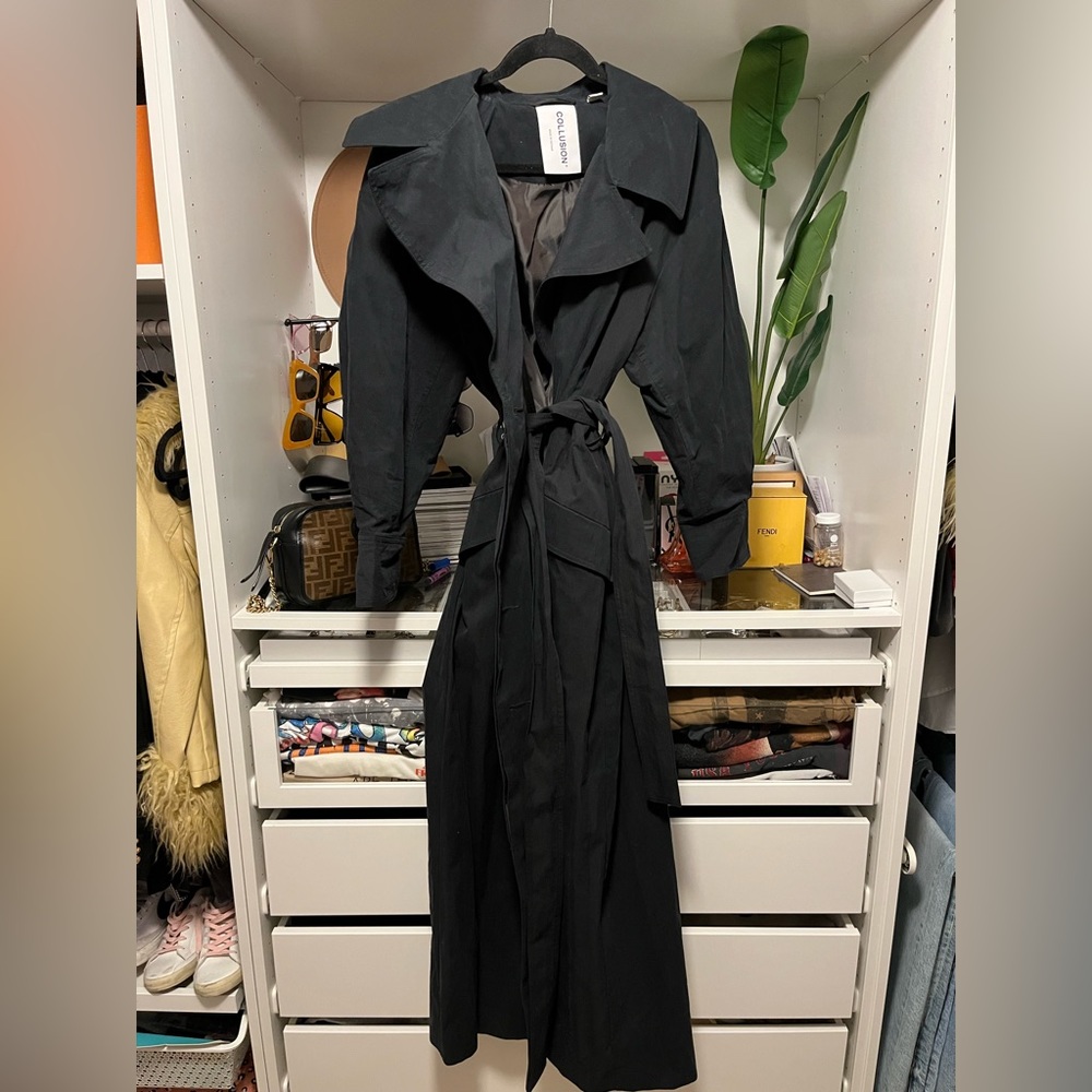 Blue Trench Jacket